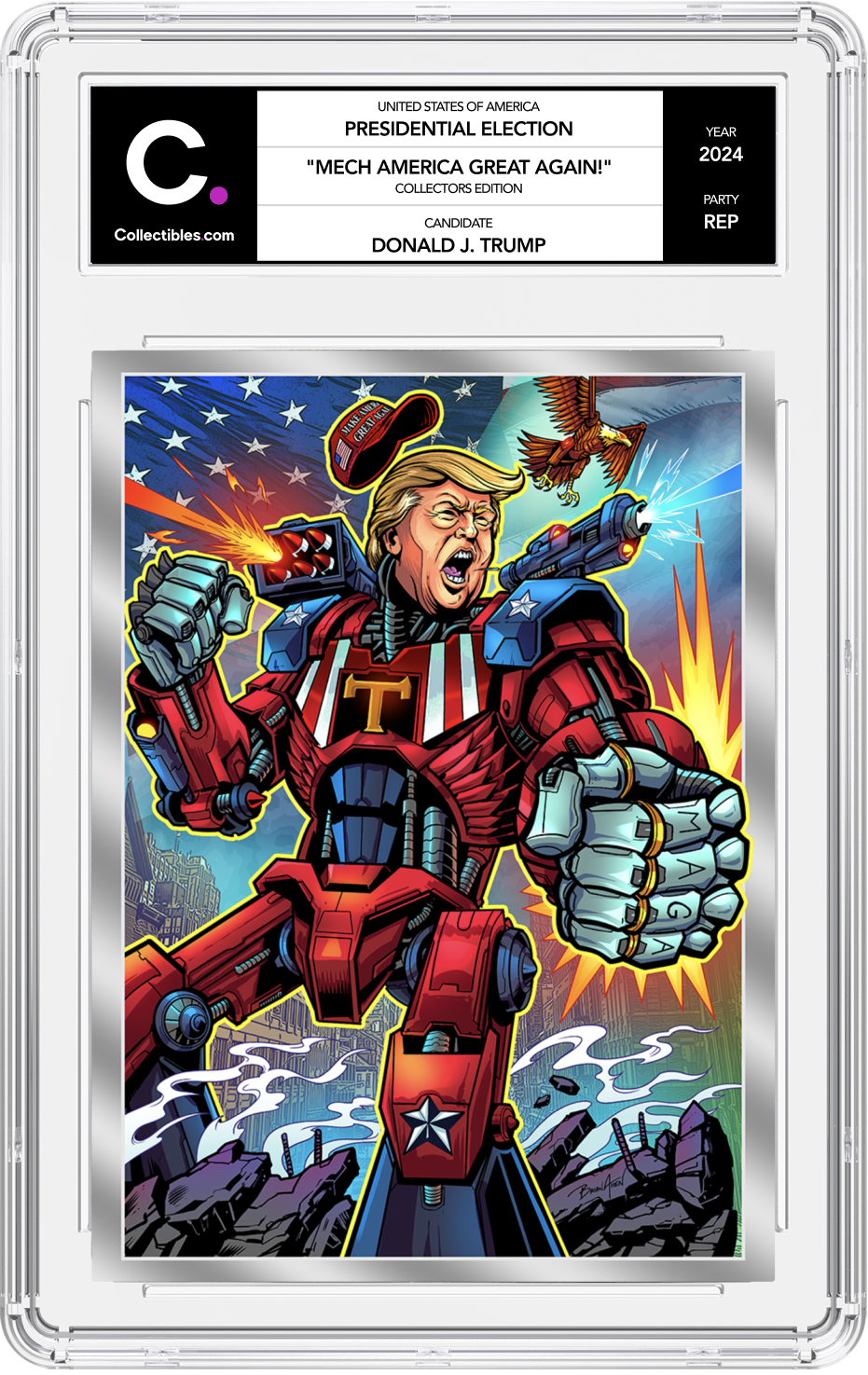 Donald J. Trump "Mech America Great Again!" - Collectors Edition